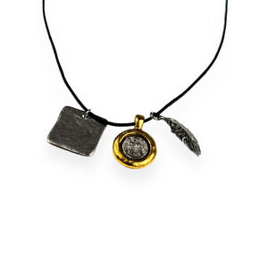 The Monotype Jasper Necklace Silver